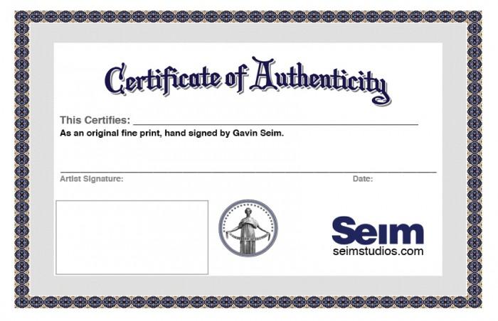 general auth certif