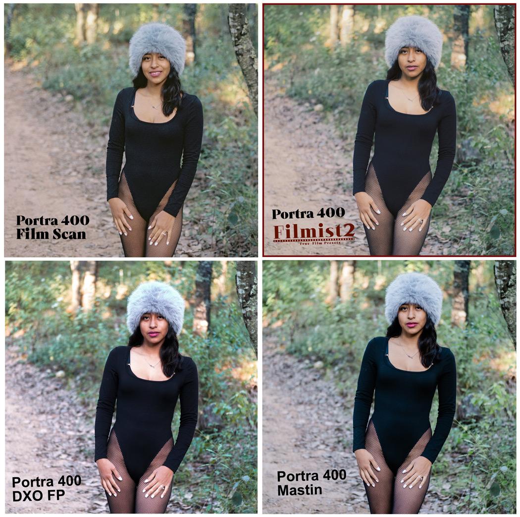 Portra 400 Filmist vs Film Pack vs Mastin presets for lightroom