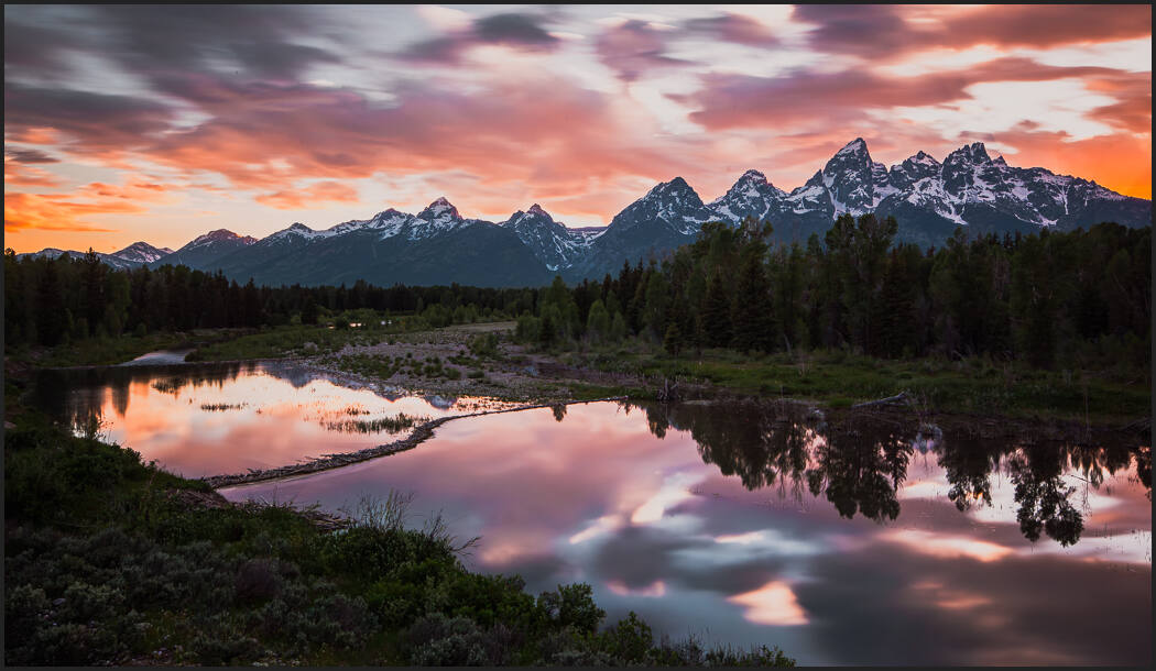 High Dynamic Range photography grand Tetons single RAW file